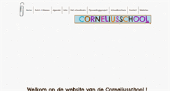 Desktop Screenshot of corneliusschool.be