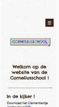Mobile Screenshot of corneliusschool.be